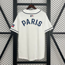 CAMISA DE BASEBOL DO PSG 25/26 BRANCO