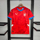 CAMISA DA SELEÇÃO DA REPUBLICA TCHECA 25/26 VERMELHO