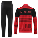 Agasalho de Viagem Milan - Masculina - Preto e Vermelho