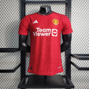 CAMISA VERSÃO PLAYER DO MANCHESTER UNITED 23/24 VERMELHO