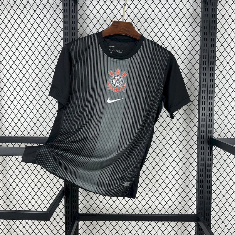 CAMISA DO CORINTHIANS 25/26 PRETO GOLEIRO
